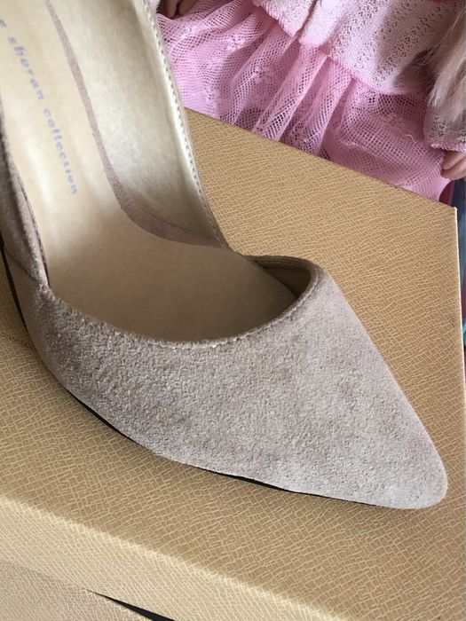 Замшевые лодочки