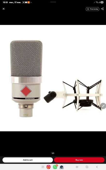 Microfon studio TLM 102