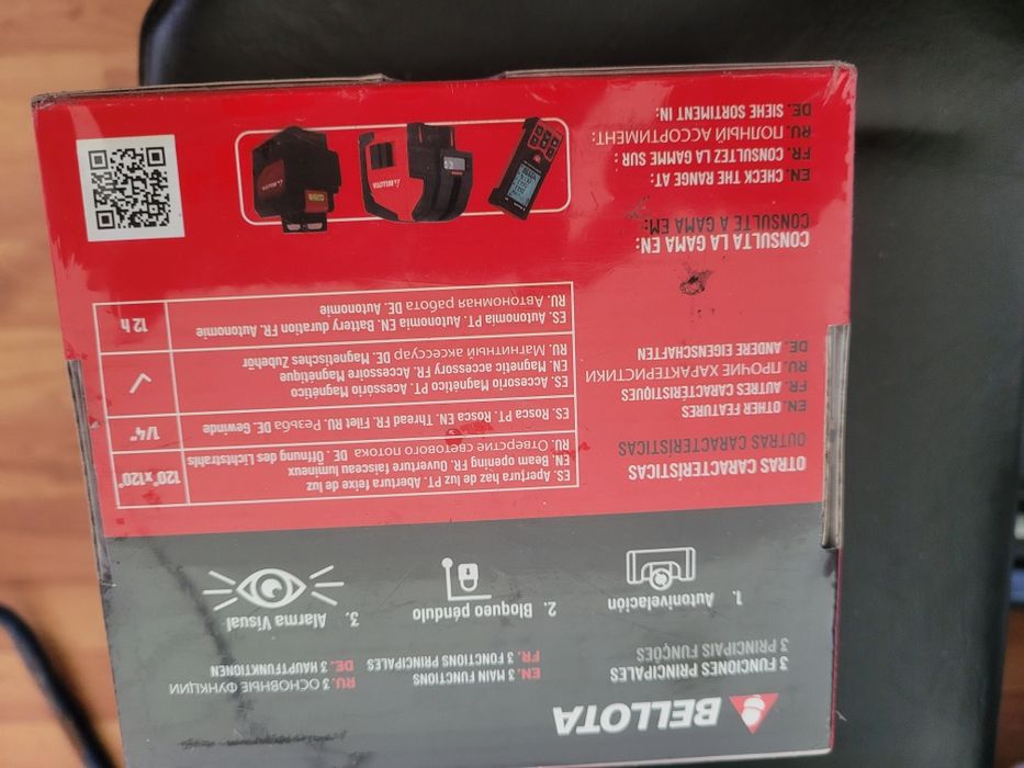 Nivela laser Bellota 20 m
