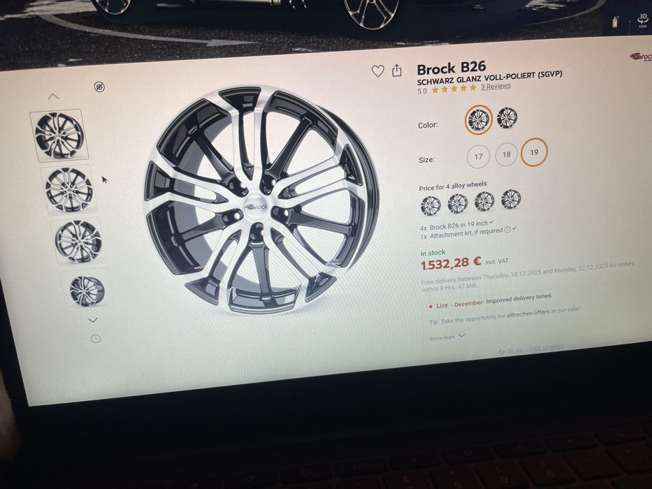 Se vand jante Brock b26