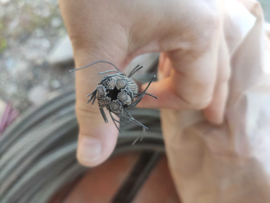 Cablu otel zincat 14 mm