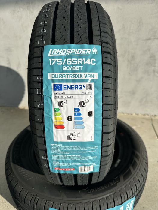 Нови летни бусови гуми LANDSPIDER DURATRAXX VAN 175/65R14C 90/88T 1756514C