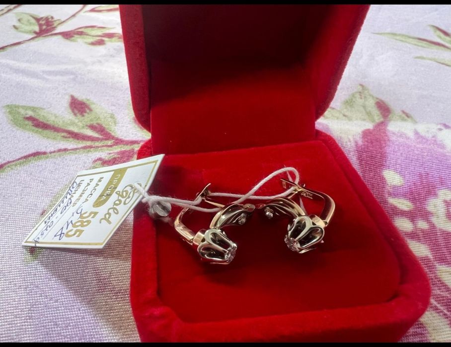 Продам Золотые Серьги 585