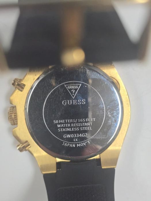 Fossil, Ceas digital cu baterie solara, Auriu -P-