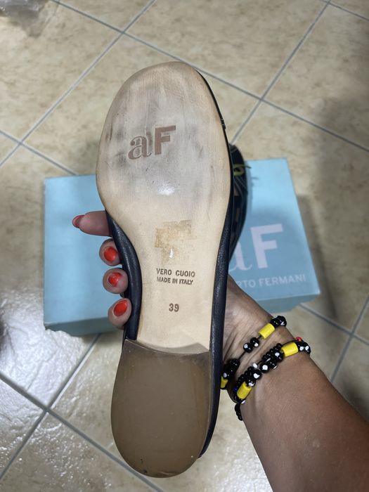 Балетки новые. Кожа . Размер 39. Италия