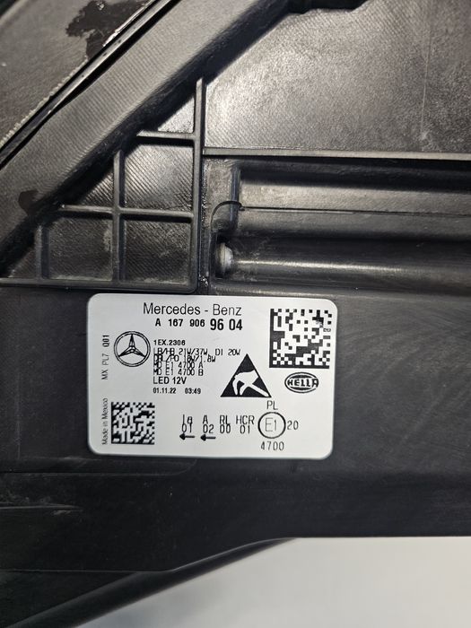 Far dreapta Mercedes GLE W167