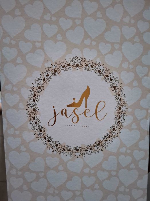 Pantofi mireasa cu toc jos, Jasel, model Lilia, nr 39