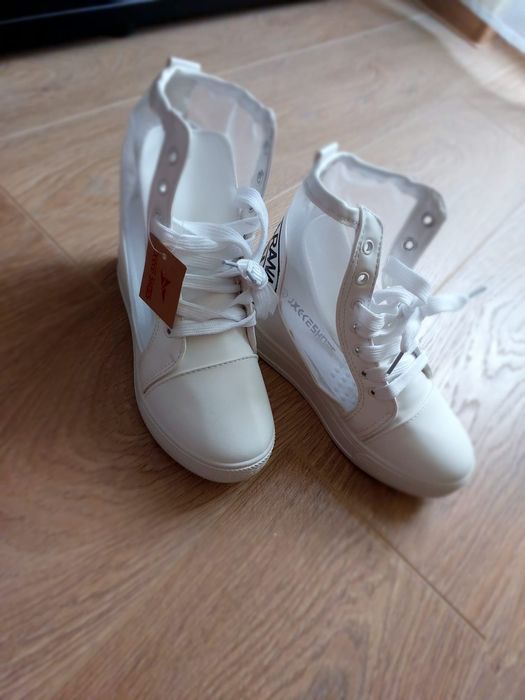 Ghete Damă Alb mărimea 37