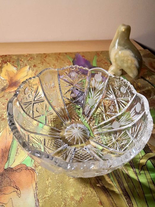 Хрустальные вазы СССР. Чехословакия. Винтаж.