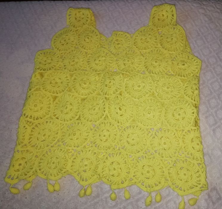 Bluză lucrată manual. Ultima!!!