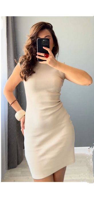 3×Платья Беж,Зелен,Леопардов.Новые.