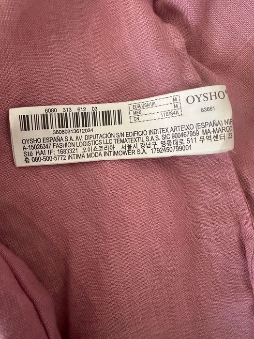 Ленен сет Oysho M