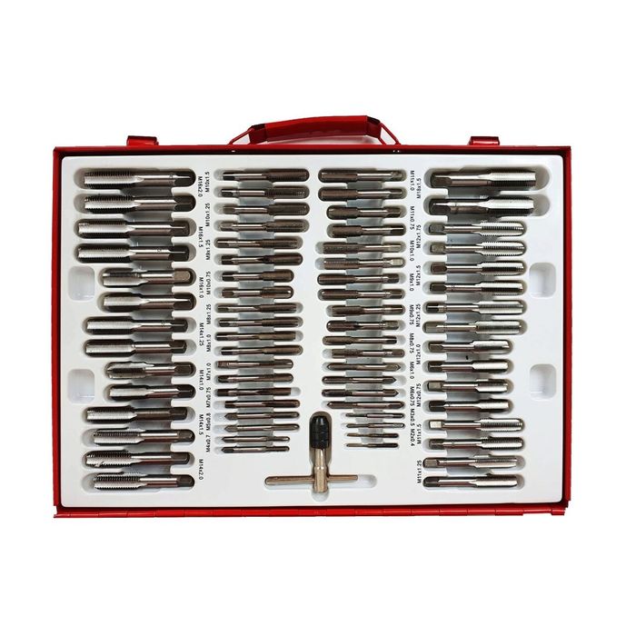 Trusa filiere si tarozi 110 piese, Silver