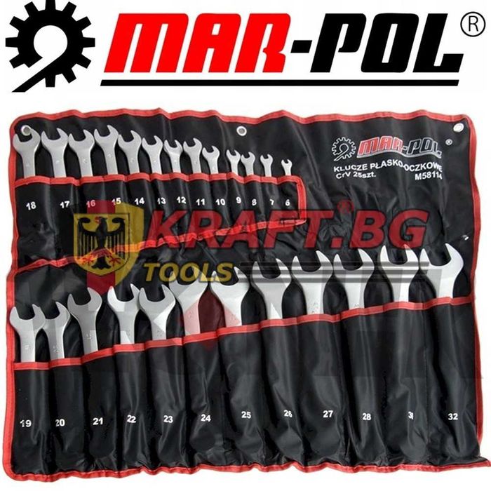 Звездогаечни тресчотни ключове от 6-32мм