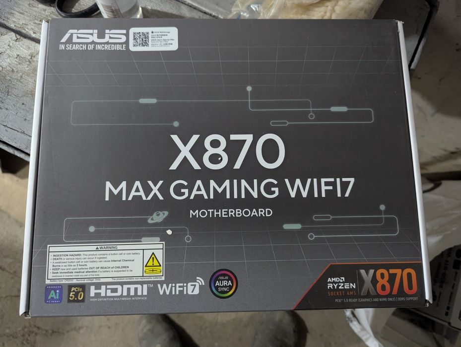 Asus X870 MAX Gaming WiFi7