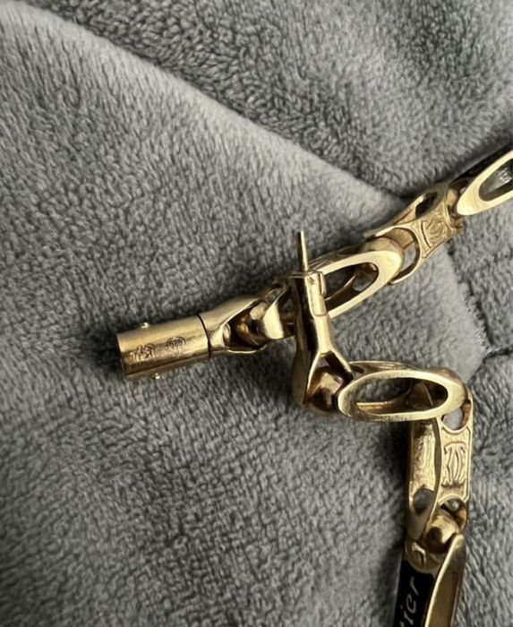 Золотая цепочка cartier
