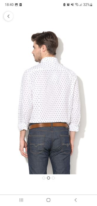 Camasa barbat Guess slim Fit Noua marime M ( merge si S)
