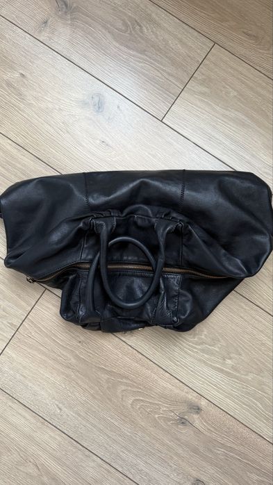 Итальянская кожаная сумка Braccialini