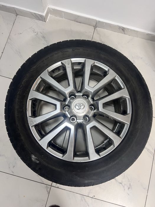 Диски с летней резиной на Прадо 120