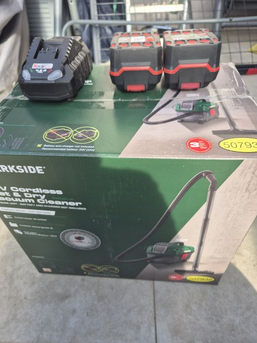 Акум.прохосмукачка 2бат. PARKSIDE