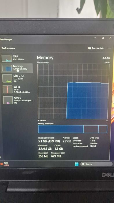 Laptop Dell latitude 3500