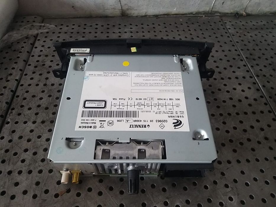 Radio cd player renault koleos 1 hy 281154366r