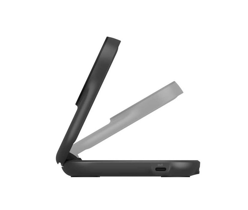 ( Беспроводное ЗУ BELKIN 25W Qi2 2-in-1 Foldable Charger Black
