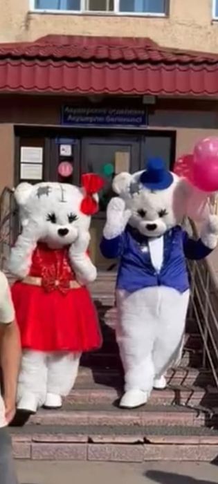 Аниматор Мишка Тедди