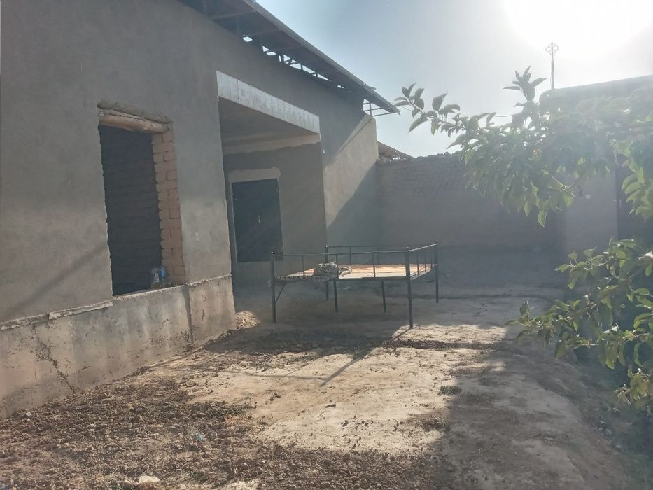 Участка йери 7 сутик 5 хона  ичимлик суви и электр токи утказилган