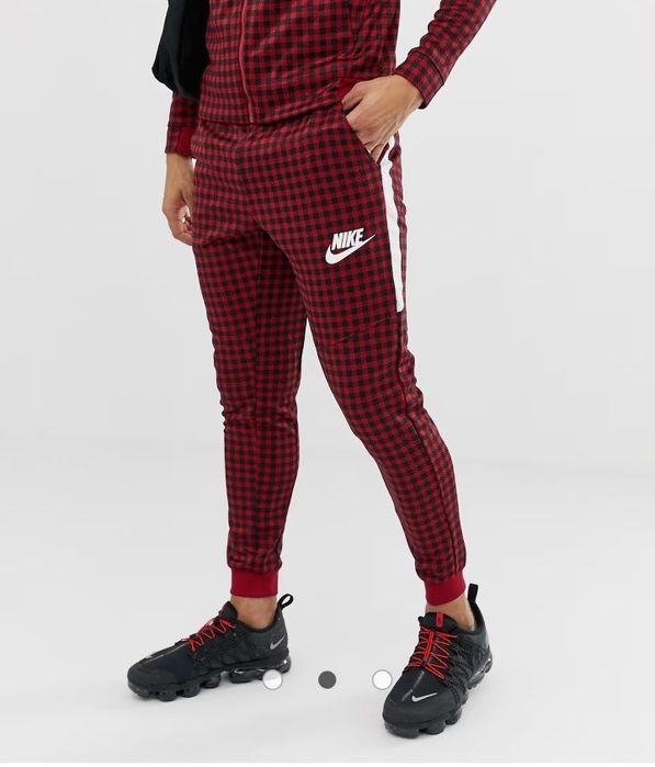 Страхотно мъжко долнище NIKE Ginggam Check , размер М