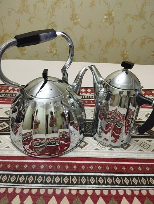 Мельхиоровые чайник