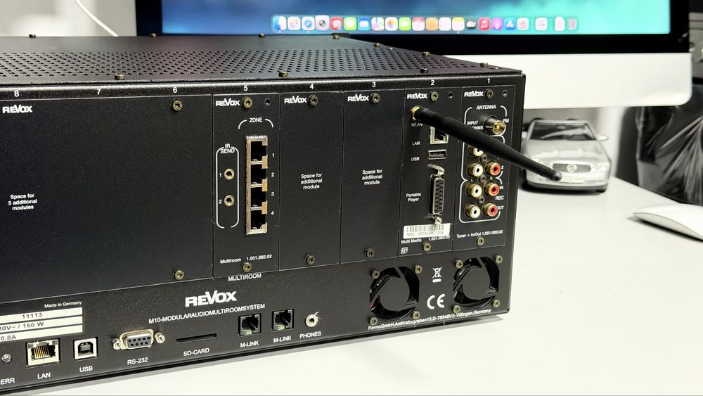 REVOX M10 Re:System – Modular Audio Multiroom | 3 Module: Tuner + In/Out, Multi Media, Multiroom | LAN/WLAN | Made in Germany
