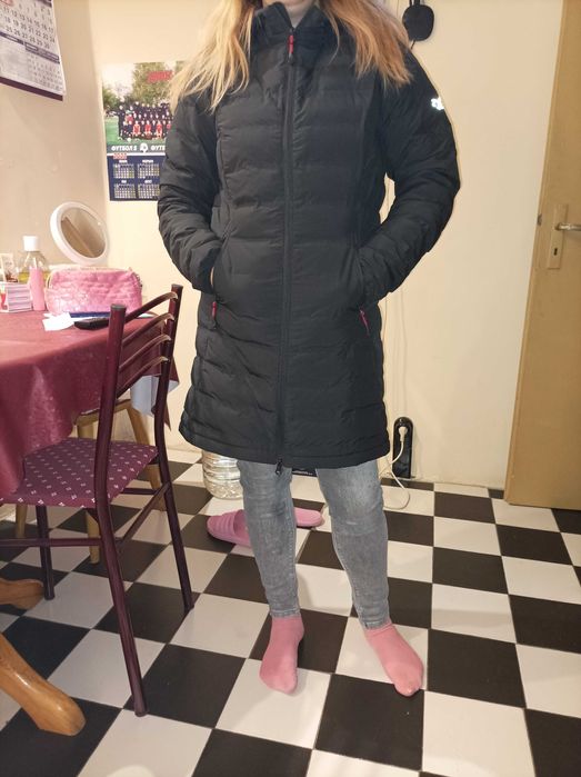 Дамско зимно дълго яке М размер