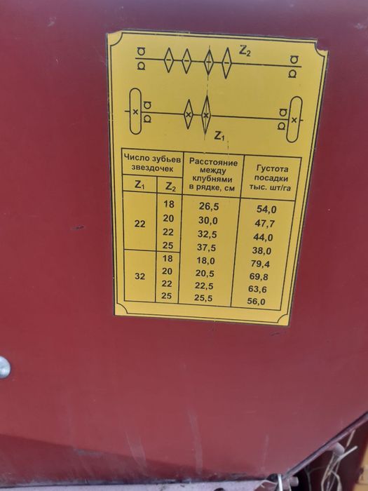 Картошка сажалка