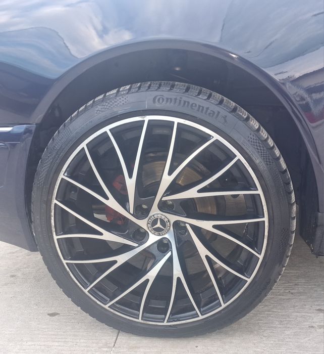 Продавам 4бр GMP Italia Enigma Black Diamond 19" + Continental 275/40 R19 зимни гуми