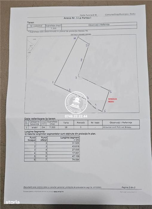 Teren pentru constructii case  de vanzare Iasi, Breazu,
