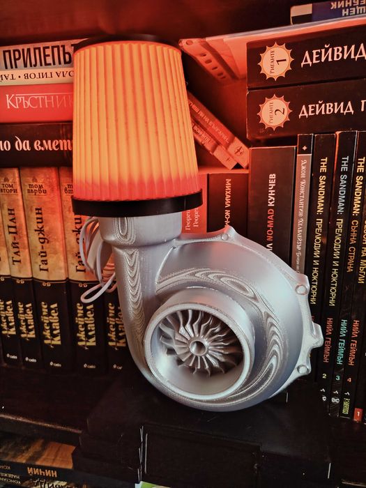 LED Лампа Turbo  – Автомобилен Декор / Подарък за фенове