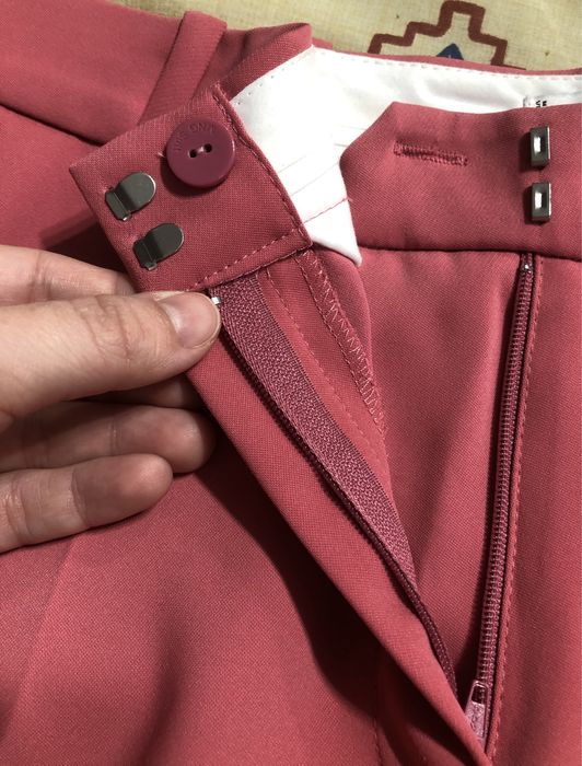Pantaloni roz mango 36 pantaloni mango marime 36 pantaloni roz 36