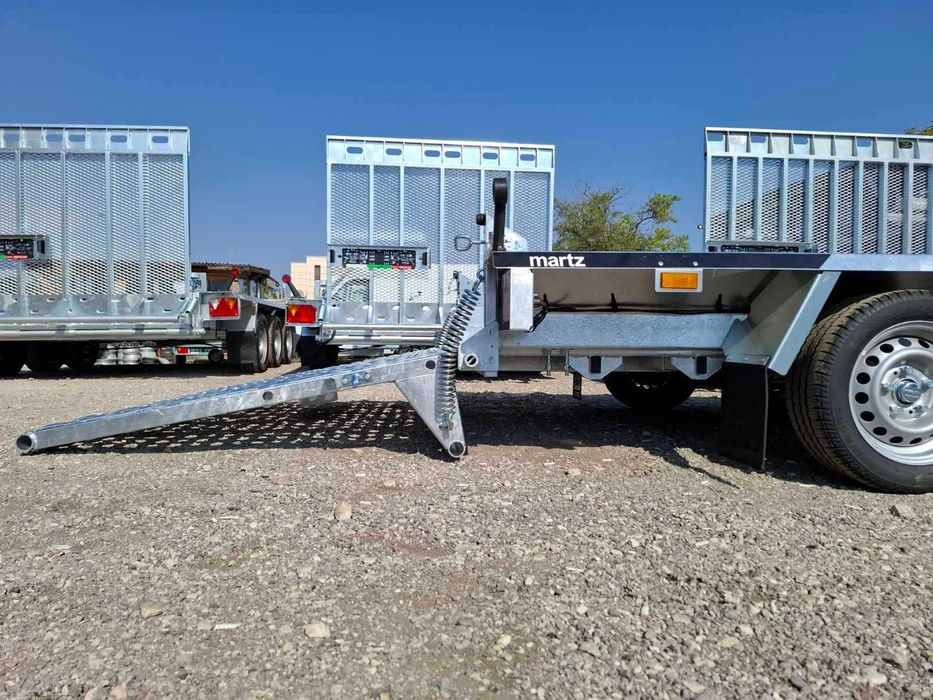 НОВО ремарке за строителна техника 3500КГ