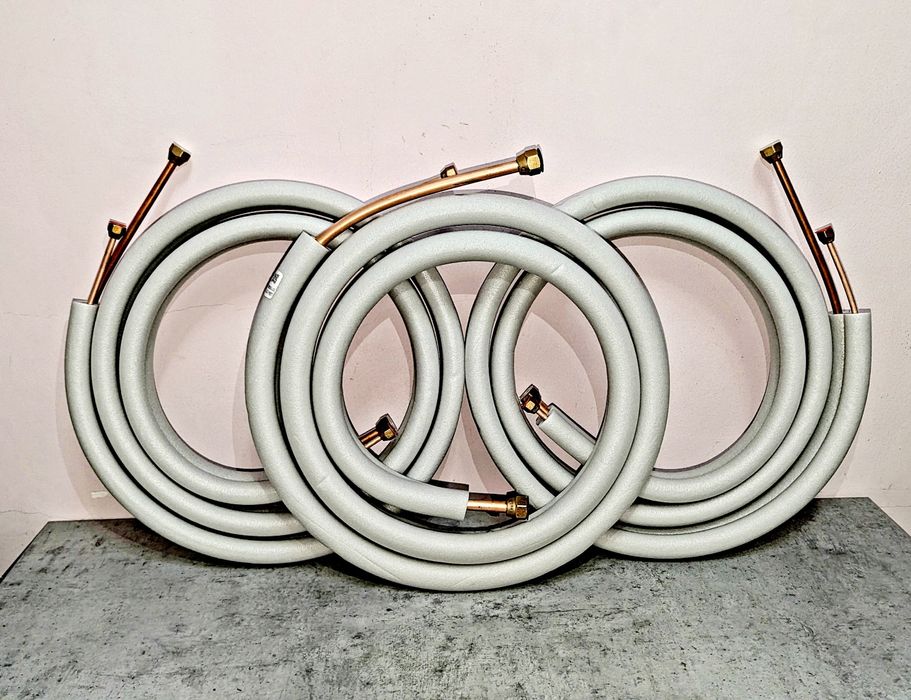 Kомплект трасс для кондеев (MideaAlba 2×12 BTU + MideaNordic 1×18 BTU)