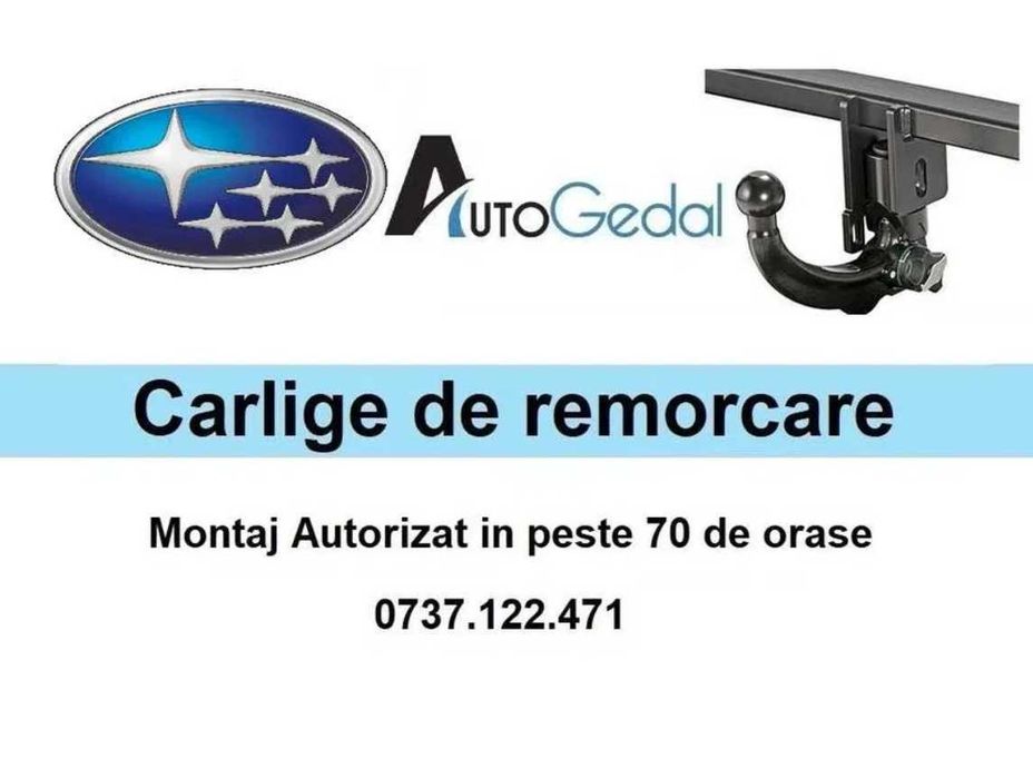 Carlig Remorcare SUBARU Forester -Omologat RAR si EU -Montaj Autorizat