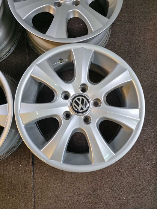 4 Jante Aliaj 5x120 16'' Dedicate VW Transporter T5 T6 Multivan Caravelle - 6.5J ET 37 !