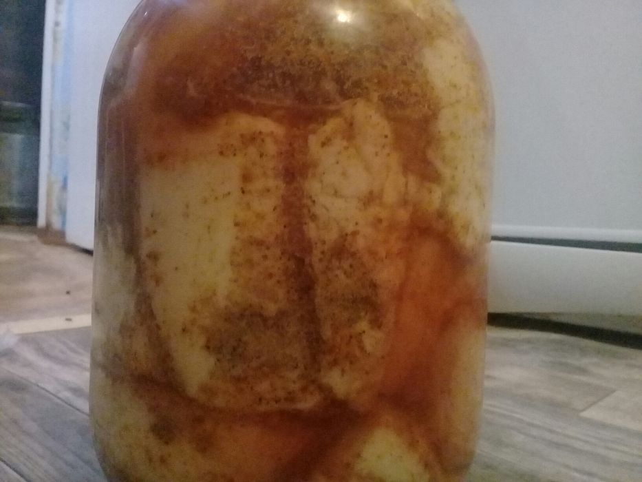 Сало соленое в рассоле