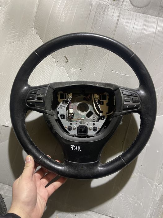 Volan piele cu comenzi pentru Bmw 5 (F10) [Fabr 2011-2016].