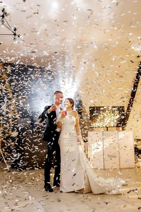 Шоу конфетти пушкой