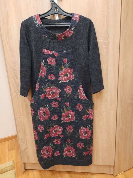 Продам трикотажное платье .