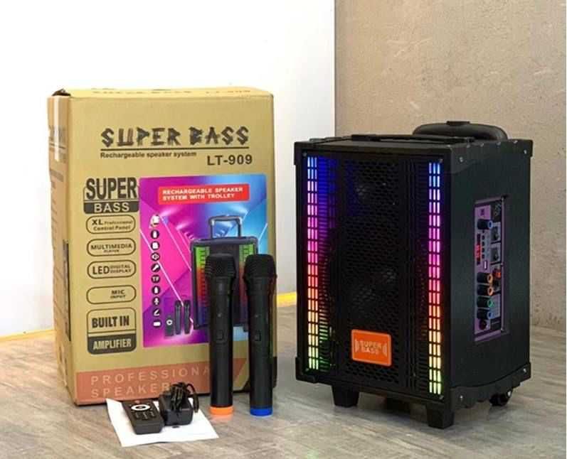 Блютуз колонка караоке