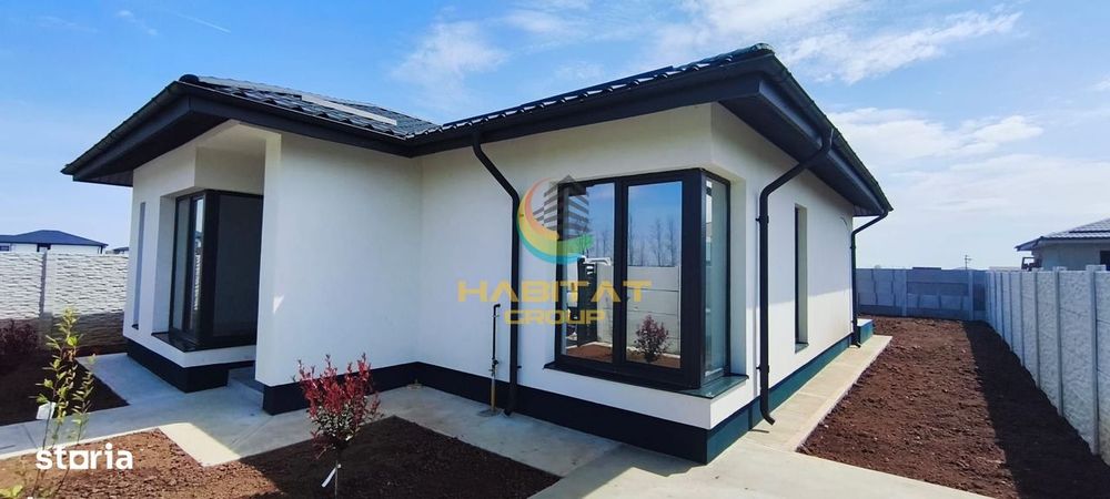 Casa parter | 2 dormitoare, 2 bai | Teren 375 mp | Comision 0