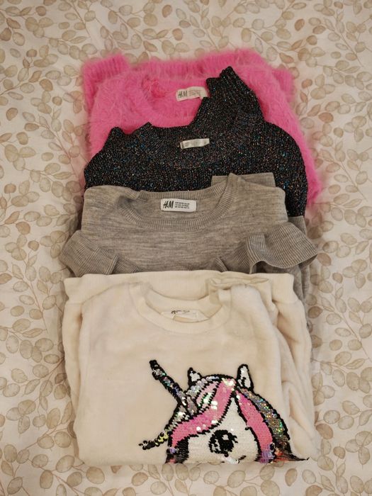 Set pulovere fete 4-6 ani