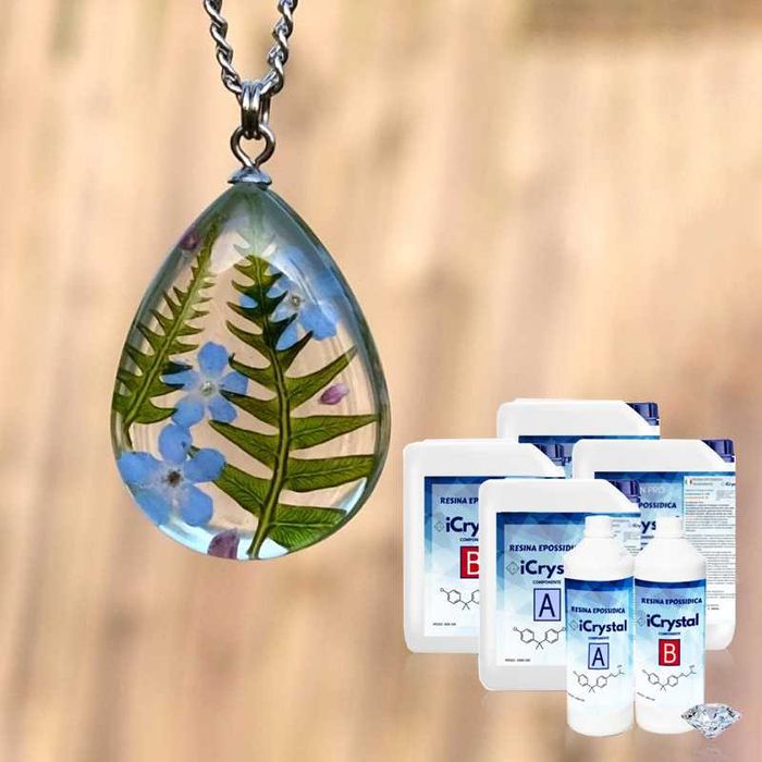 Нетоксична кристалночиста епоксидна смола iCrystal